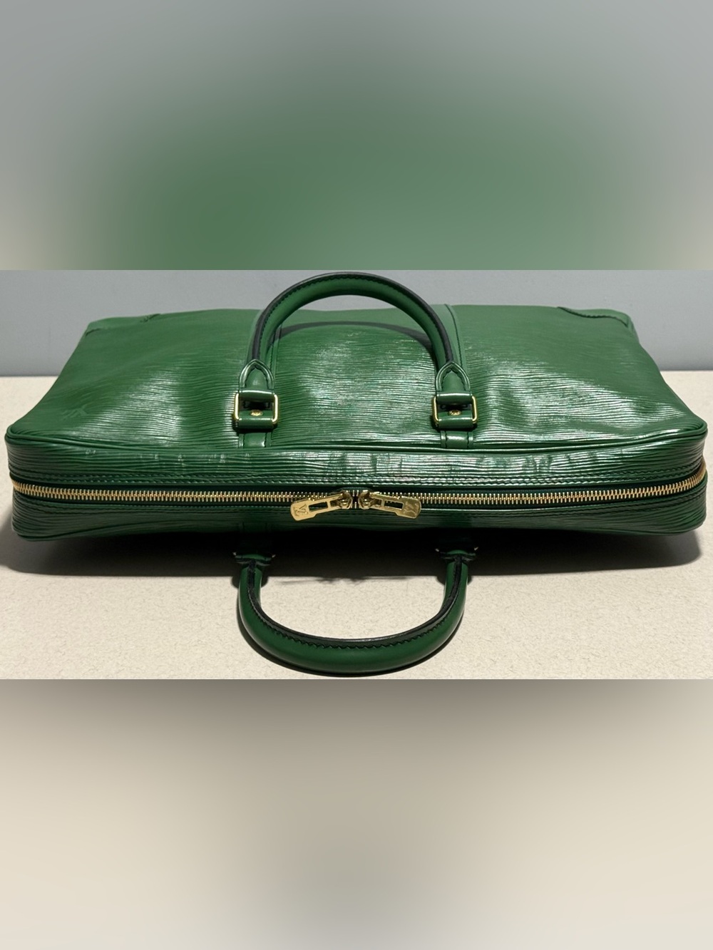 Louis Vuitton Vintage Porte Documents Voyage Briefcase Epi Textured Leather - Picture 4 of 16